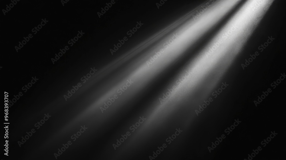 Light Beams Shining Through Darkness Abstract Background Light Beams Shining Through Darkness Abstract Background