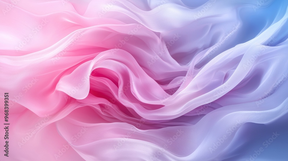 Fototapeta premium Soft pastel colored abstract fabric background