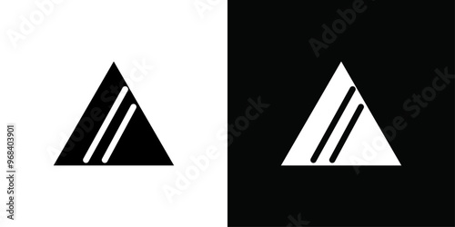 Chlorine bleach icon Thin line flat illustration