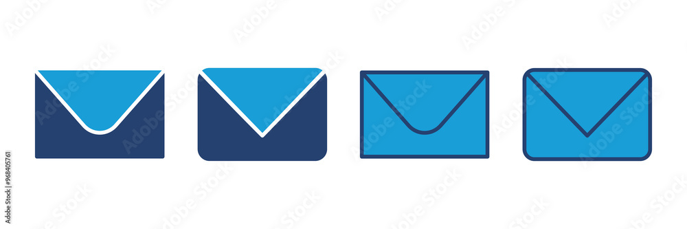 Mail icon vector. email icon vector. E-mail icon. Envelope illustration Mail icon vector. email icon vector. E-mail icon. Envelope illustration