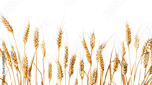 Wheat on transparent background