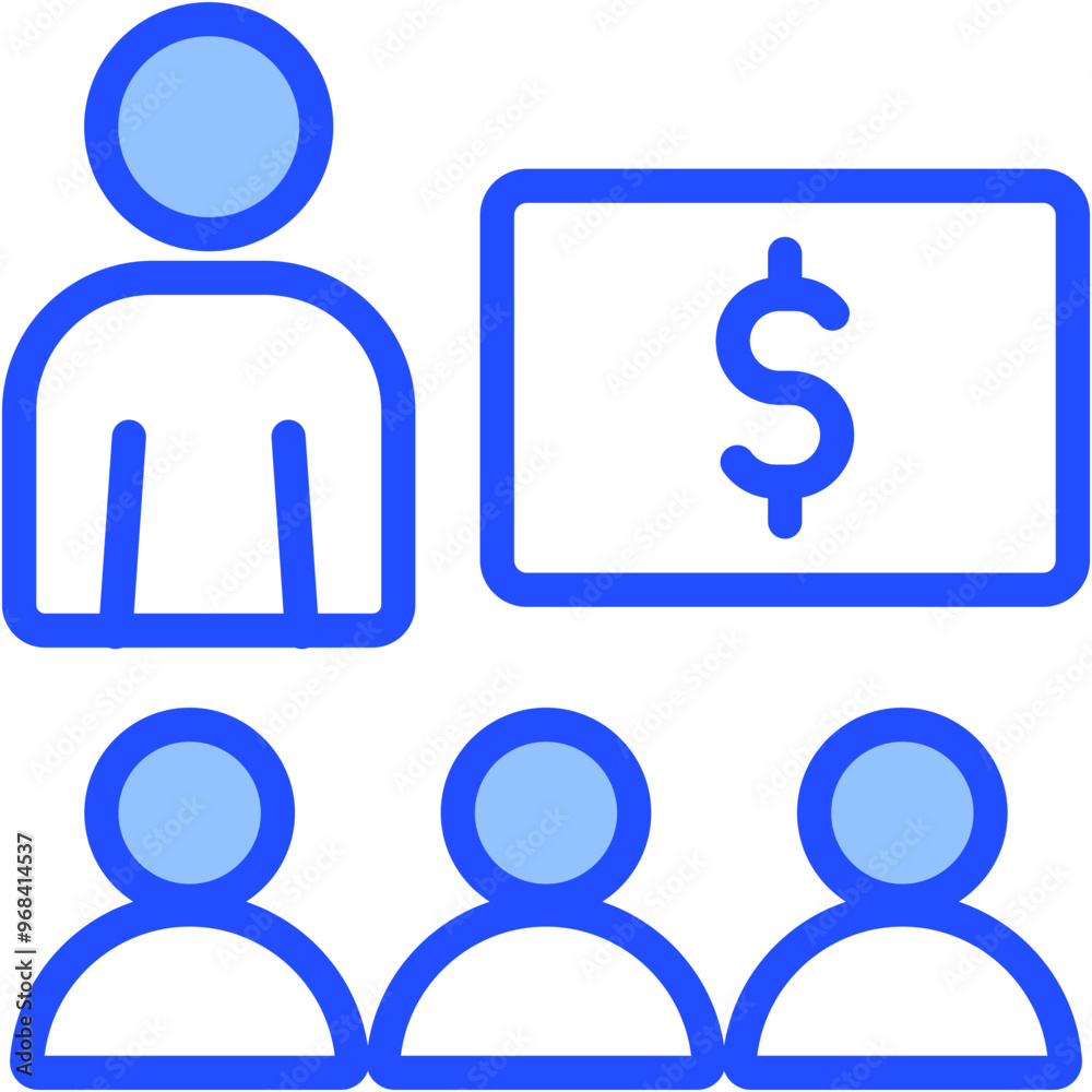 Financial Coaching Icon Financial Coaching Icon