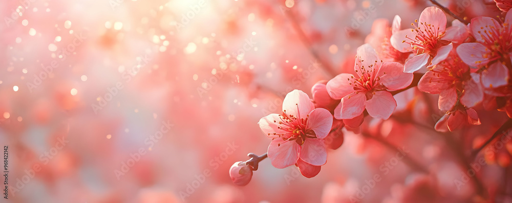 Pink Spring Blossom Background Image - Cherry Blossom Pink Spring Blossom Background Image - Cherry Blossom