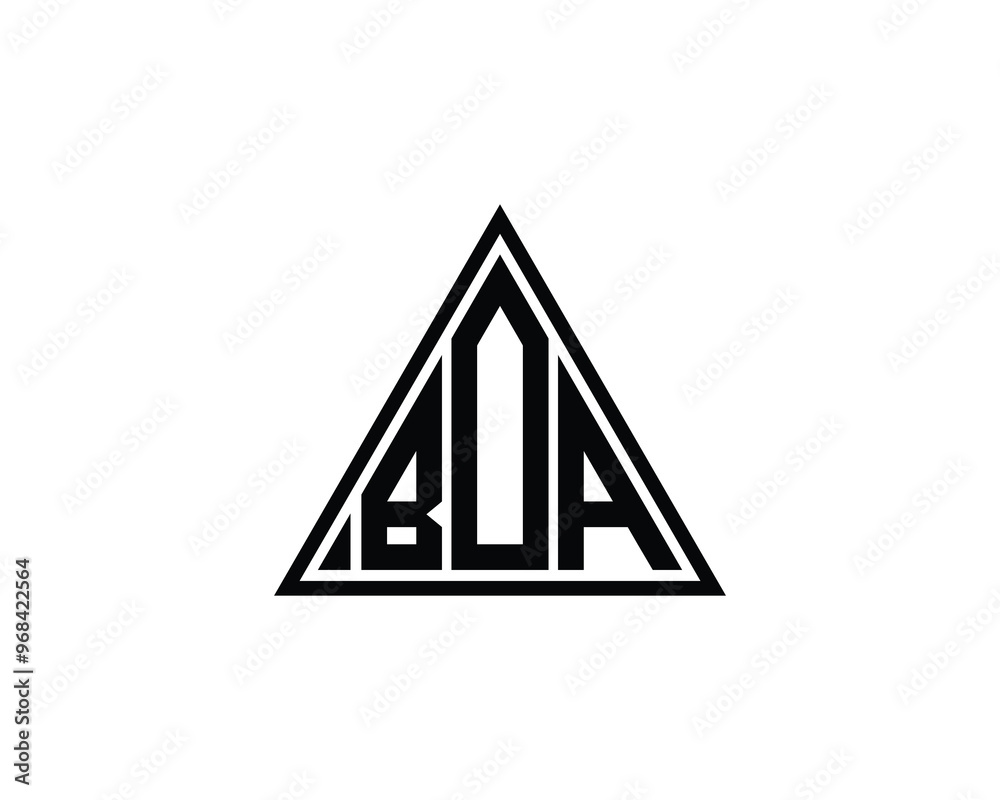 BOA logo design vector template. BOA BOA logo design vector template. BOA
