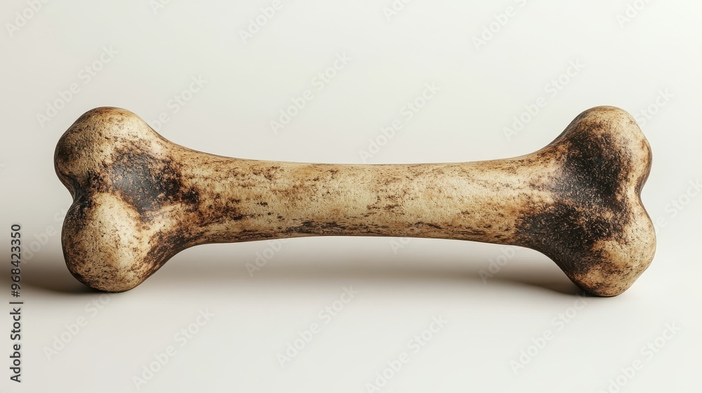 Simple dog bone on a white background, clean outline Simple dog bone on a white background, clean outline