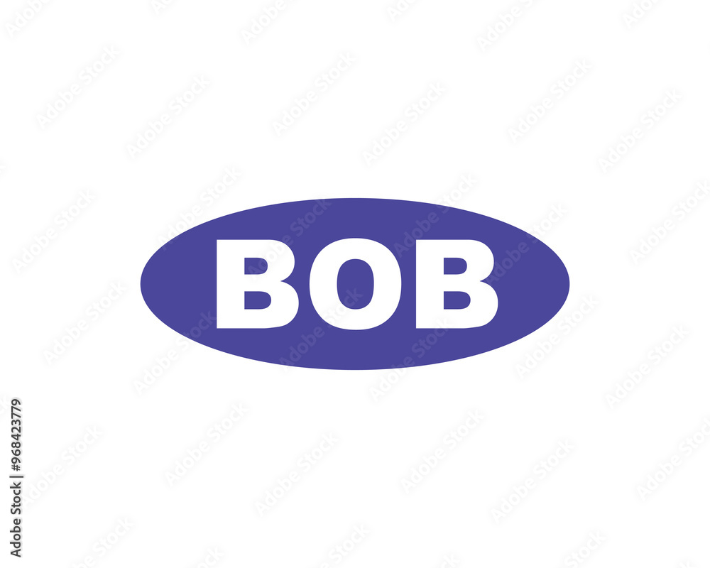 BOB Logo design vector template. BOB BOB Logo design vector template. BOB