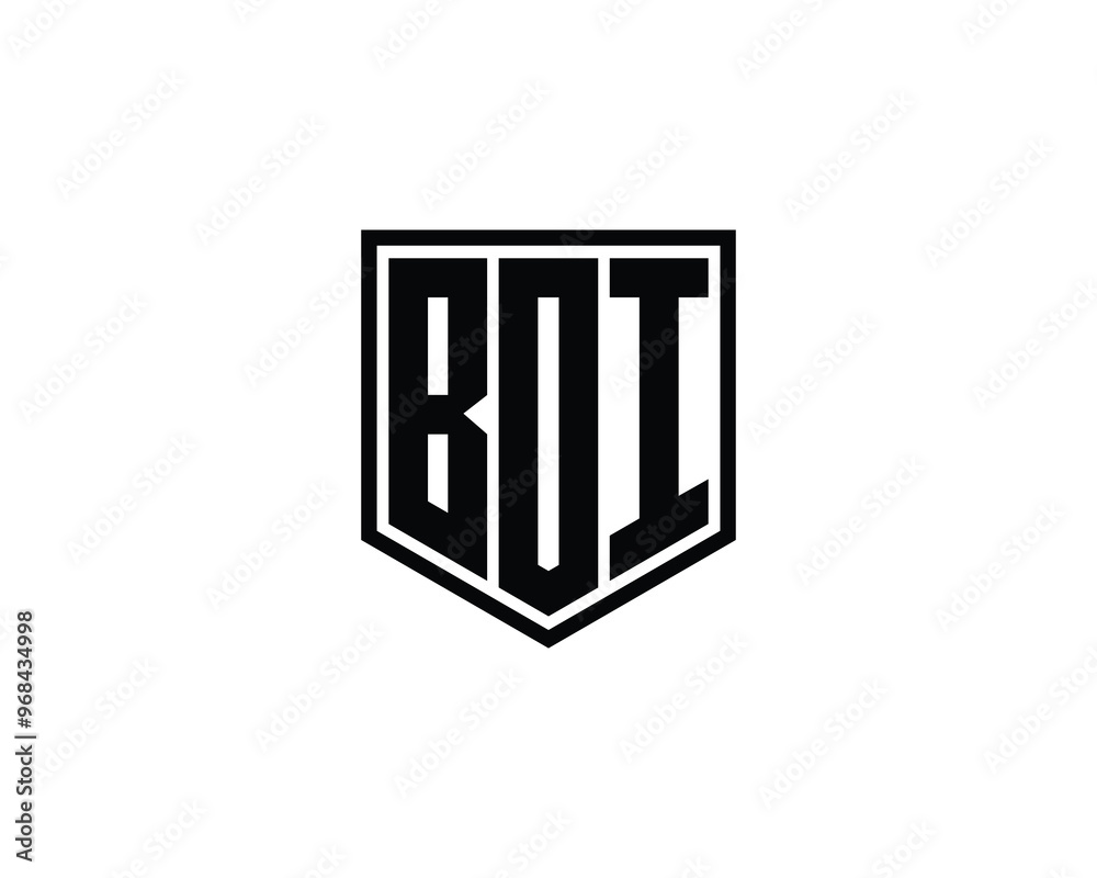 BOI logo design vector template. BOI BOI logo design vector template. BOI
