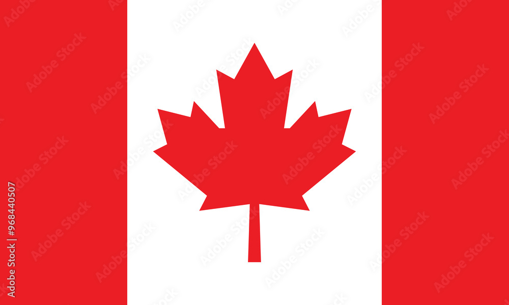 The national flag of Canada. Canadian national symbol. An illustration of the Canadian flag. The national flag of Canada. Canadian national symbol. An illustration of the Canadian flag.