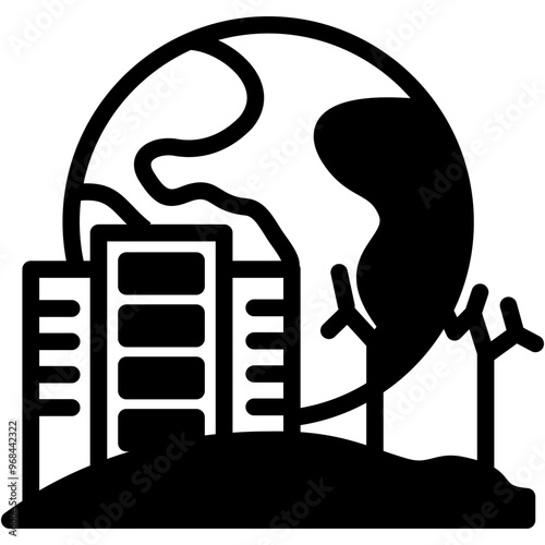 Environmental Degradation Icon
