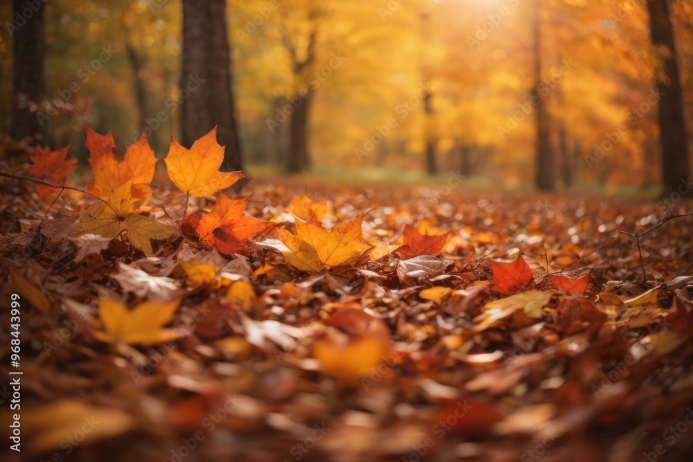 autumn leaves on the ground autumn leaves on the ground