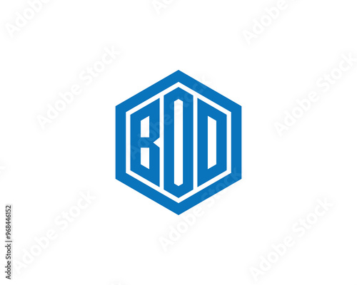 BOO Logo design vector template. BOO