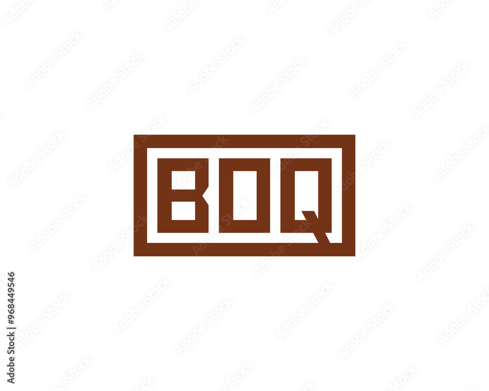 BOQ logo design vector template. BOQ
