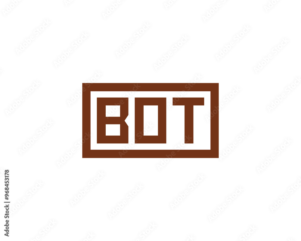 BOT logo design vector template. BOT BOT logo design vector template. BOT