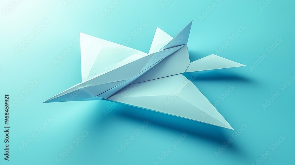 Fototapeta premium Paper Airplane