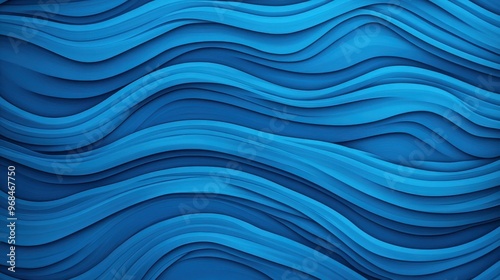 Vibrant blue abstract lines merge to create a modern techinspired background, perfect for digital designs.