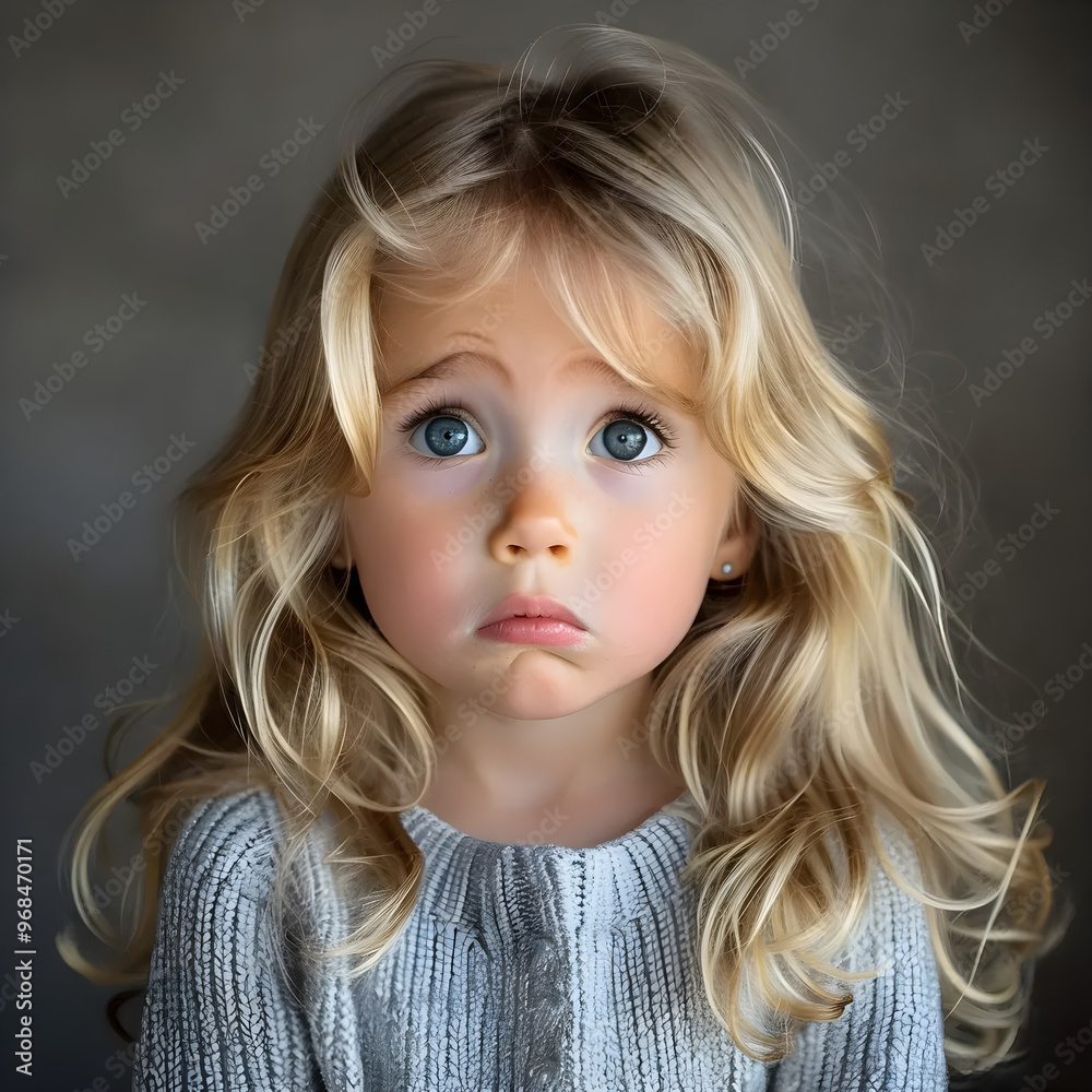 portrait of a little girl portrait of a little girl