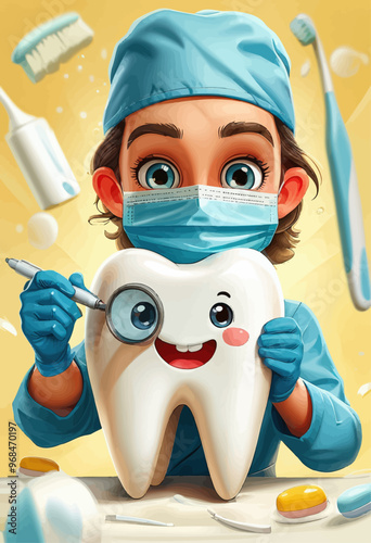 Dental Hygiene: A Cartoonist's Guide to Teaching Children the Importance of Oral Health