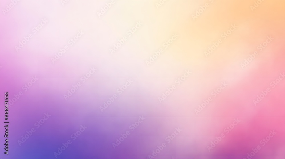 Obraz premium Retro purple grainy gradient background. Ideal for banner or backdrop designs, this abstract and colorful composition evokes a nostalgic and creative feel