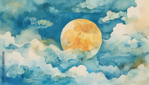 Moonlit Cloudscape