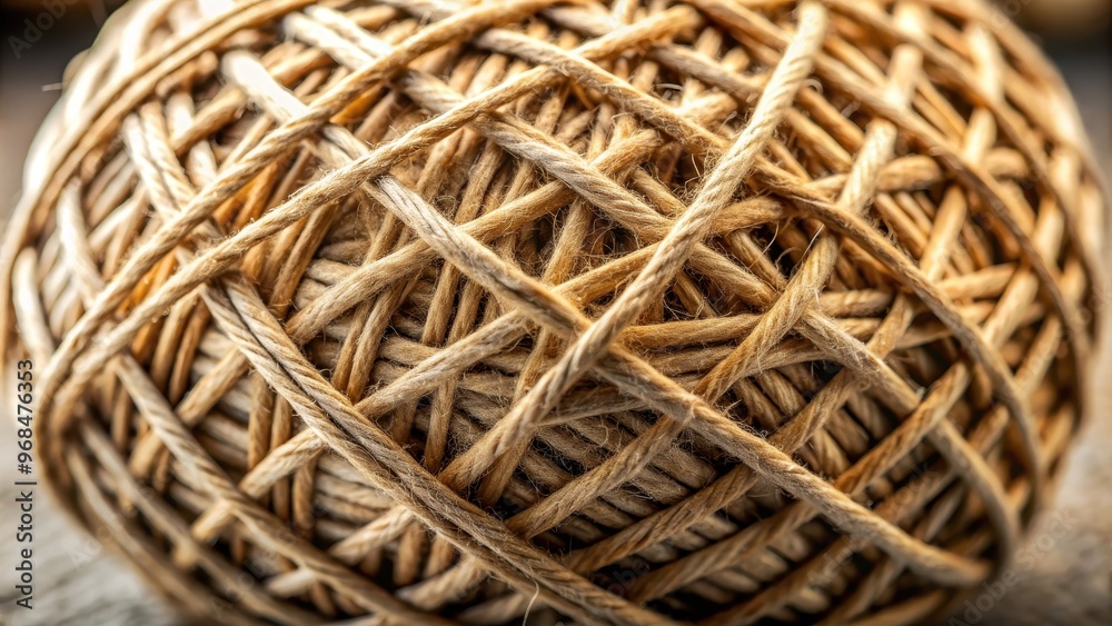 A close-up photo of a ball of twine with intricate patterns and textures , rustic, twine, texture, cord, craft, tangled, thread, roll A close-up photo of a ball of twine with intricate patterns and textures , rustic, twine, texture, cord, craft, tangled, thread, roll