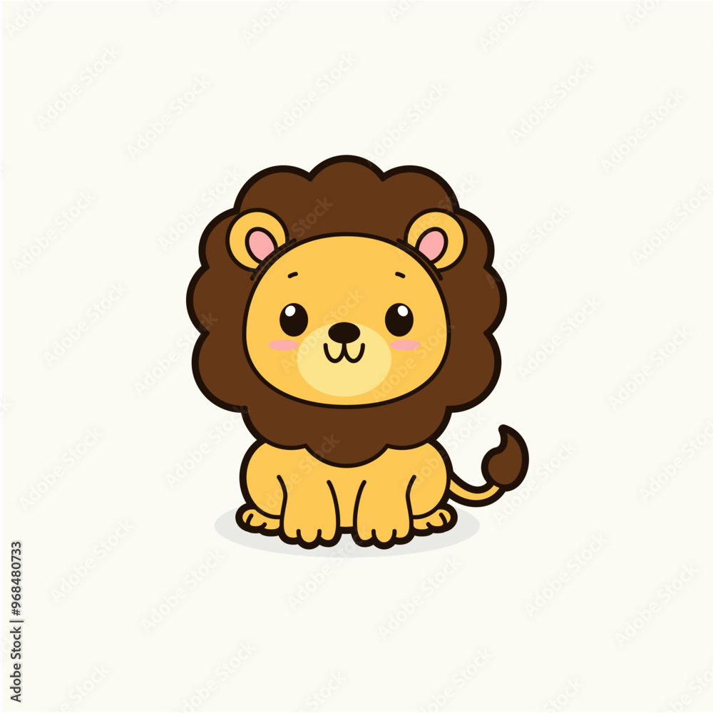 cartoon lion Vector cartoon lion Vector