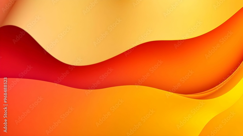 Orange minimalist background Wallpaper