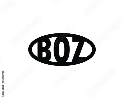 BOZ logo design vector template. BOZ