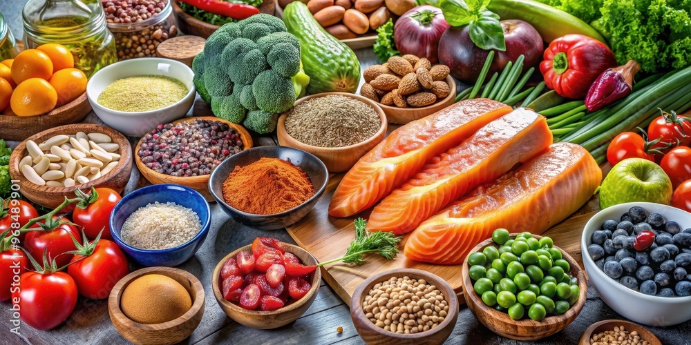 custom made wallpaper toronto digitalA variety of fresh, whole unprocessed foods associated with a healthy, anti-inflammatory diet , Nutrition, vegetables