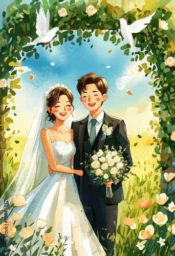 Celebrating Love: A Bride and Groom's Wedding Day