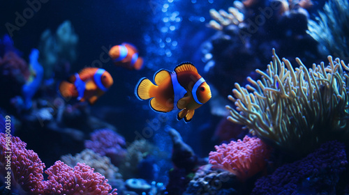 Fish in aquarium