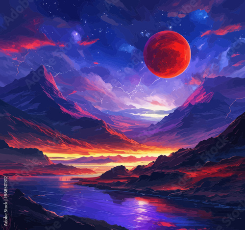 Red Planet: A Stunning View of Mars