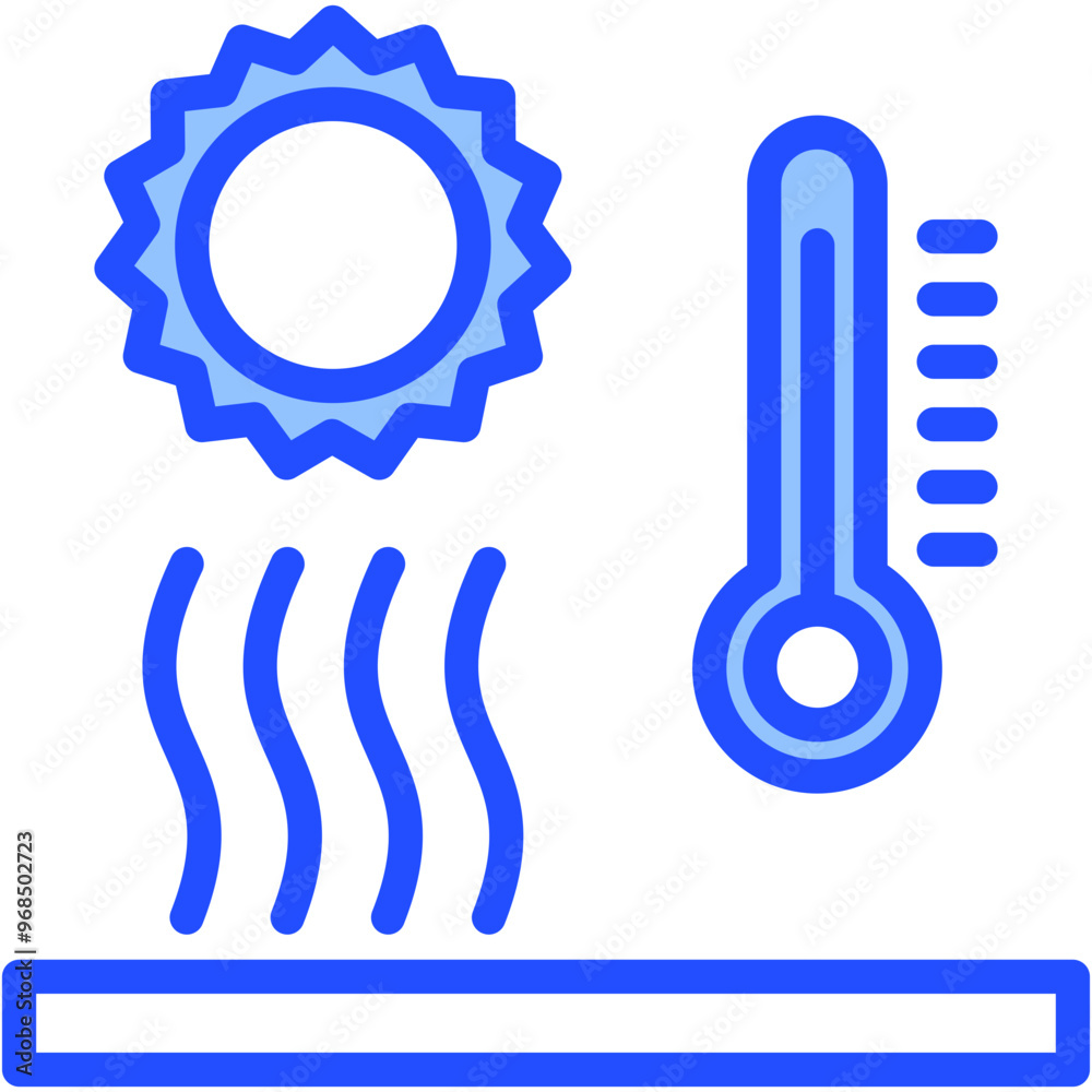 Heat Wave Icon Heat Wave Icon