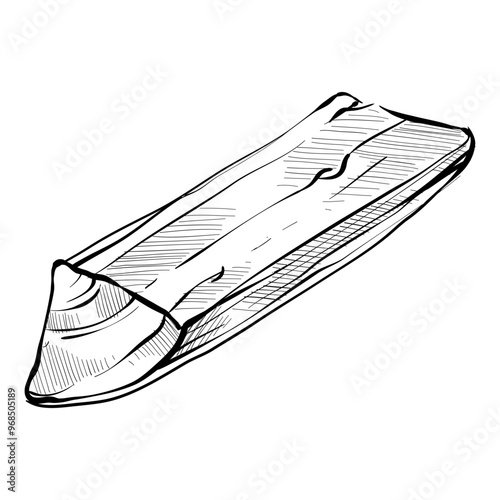 wood handdrawn illustration