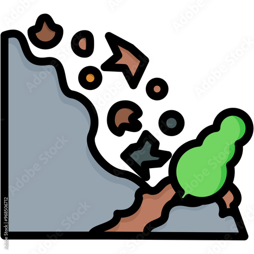 Landslide Icon