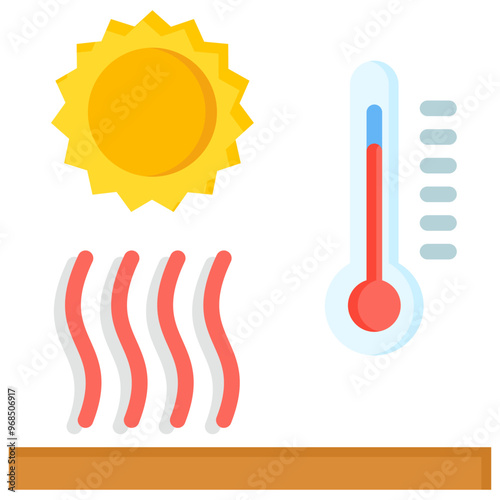 Heat Wave Icon