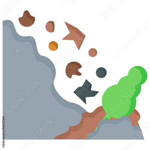 Landslide Icon