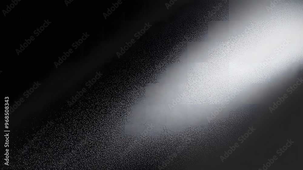 Black, white, and gray grainy gradient background with glowing noise texture. This modern and minimalist design is ideal for posters, covers, or headers, providing a sleek and sophisticated backdrop Black, white, and gray grainy gradient background with glowing noise texture. This modern and minimalist design is ideal for posters, covers, or headers, providing a sleek and sophisticated backdrop