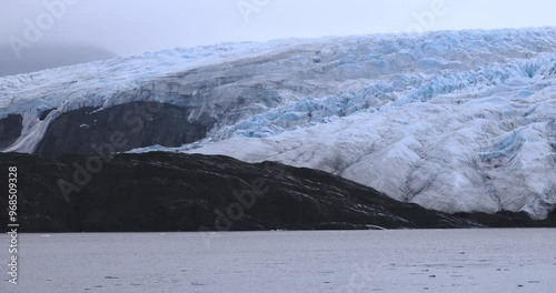 Nordenskiold Glacier In The Arctic, The Nature Of Svalbard