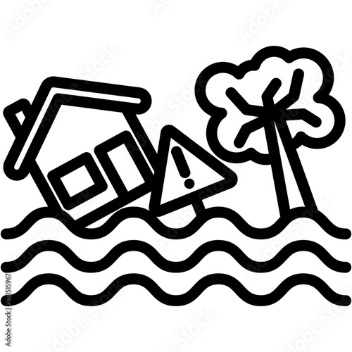 Flash Flood Icon