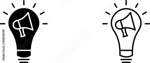 Marketing Idea Vector Icon