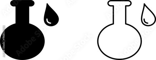 Acidic Liquid Vector Icon