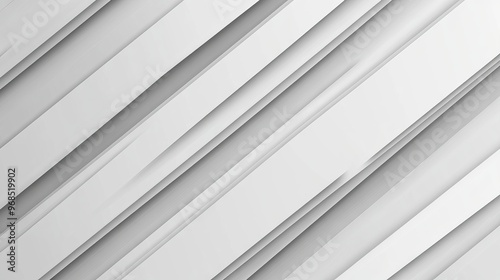Gray and white diagonal line architecture geometry abstract background with subtle tech elements, perfect for modern design and digital projects