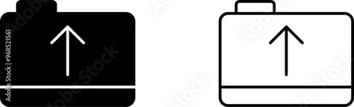 Unique Folder Vector Icon