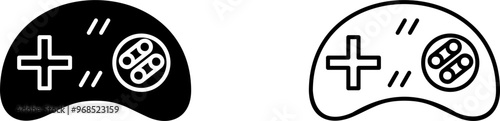 Unique Gaming Control Vector Icon