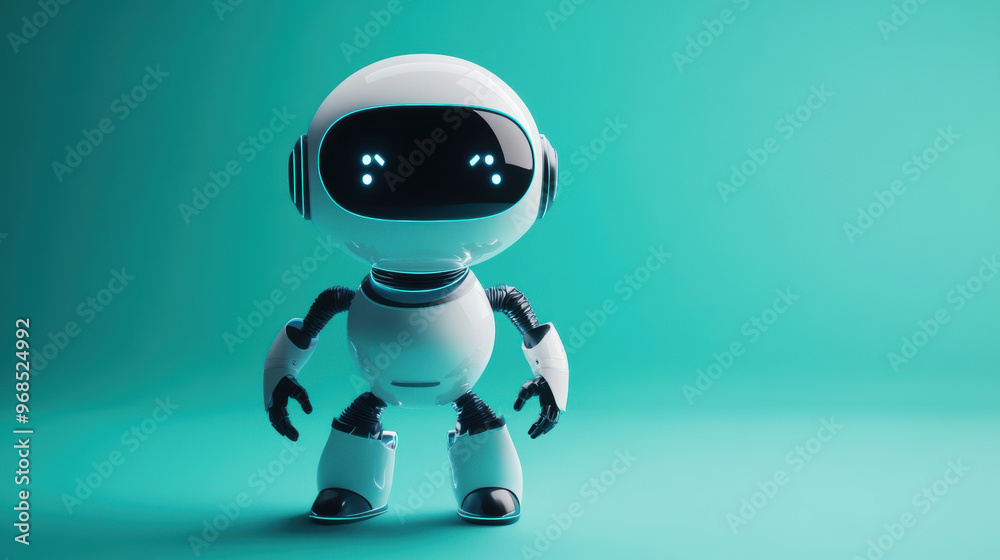 Friendly Robot. Friendly Robot.