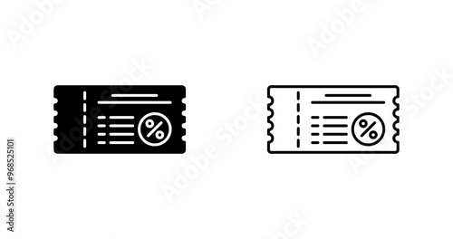 Voucher Vector Icon