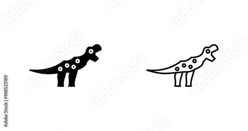 Dinosaur Vector Icon