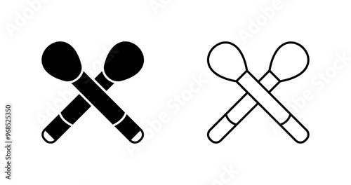 Brushes Vector Icon
