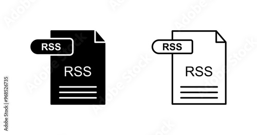 RSS Vector Icon