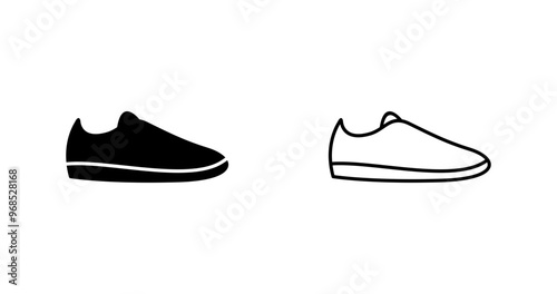 Casual Shoes Vector Icon